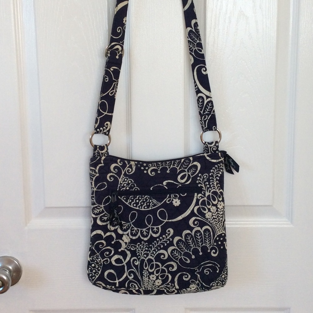 Vera Bradley Navy Blue Shoulder Bag large